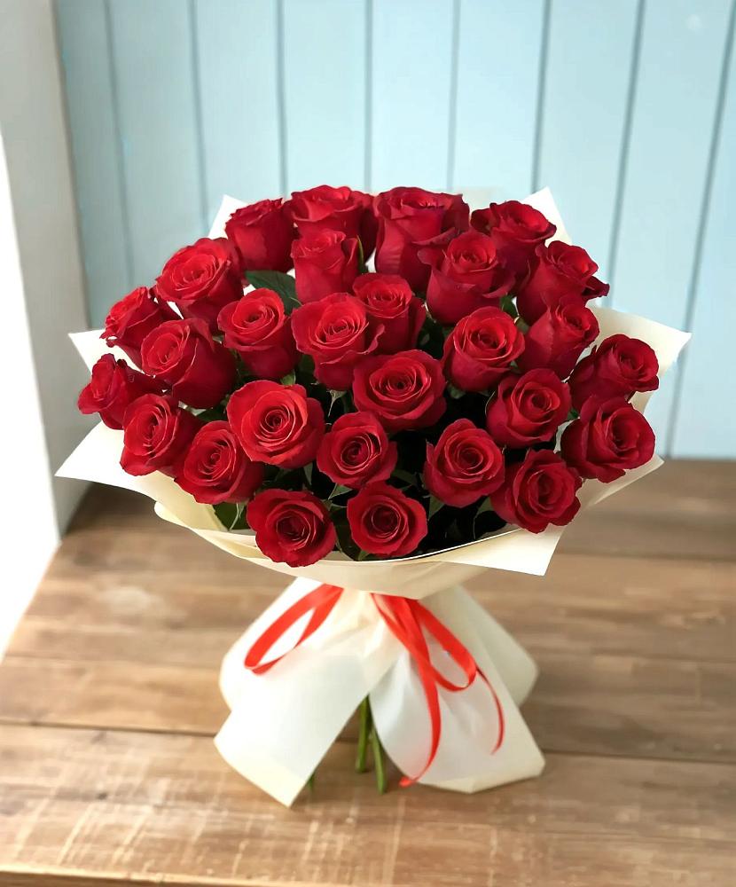 Букет 29 Красных роз в Горки-10