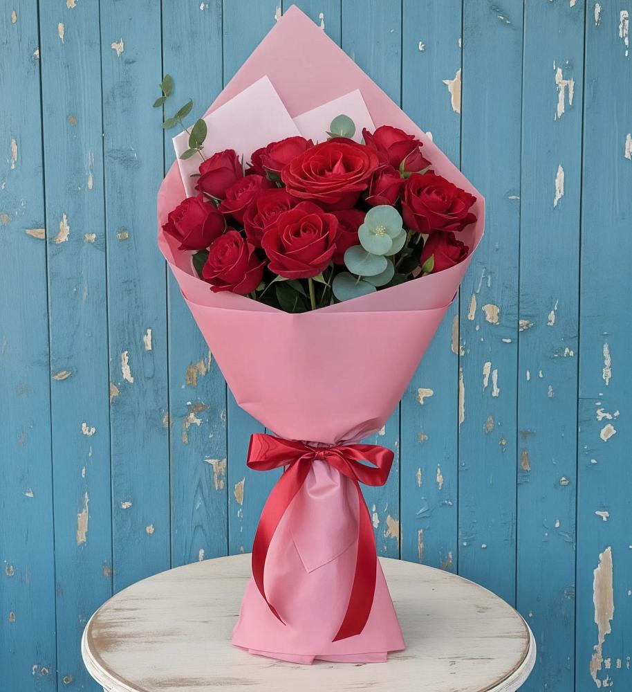 Букет цветов из: Розы в Горки-10
