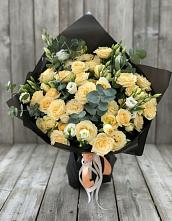 Букет цветов из:  Розы и Лизиантусы #REPLACE_PRED# Горки-10