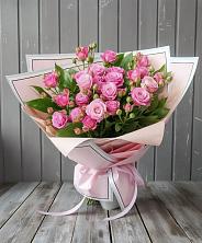 Букет Розовый кустик в Горки-10