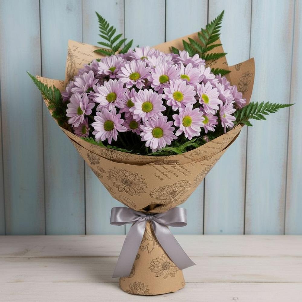 Букет цветов из: Хризантемы в Горки-10