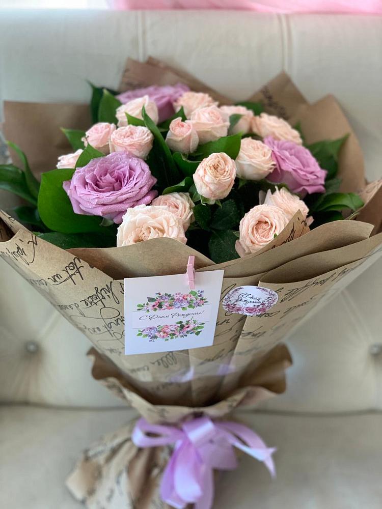 Букет цветов из: Розы в Горки-10