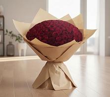 Букет 101 Красная роза в Горки-10