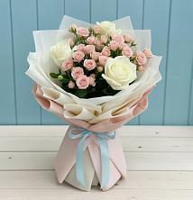 Букет цветов из:  Розы в Горки-10