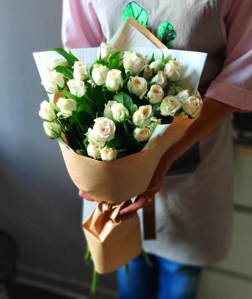 Букет цветов из: Розы в Горки-10