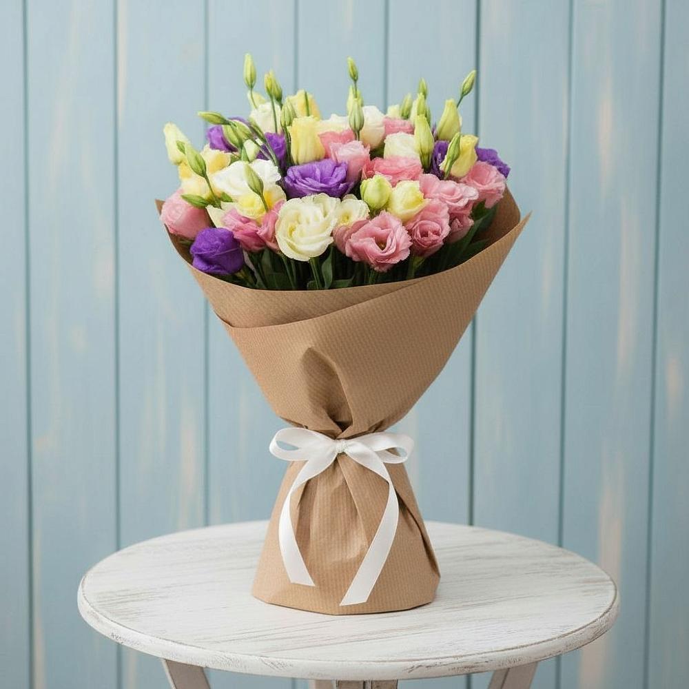 Букет цветов из: Лизиантусы в Горки-10