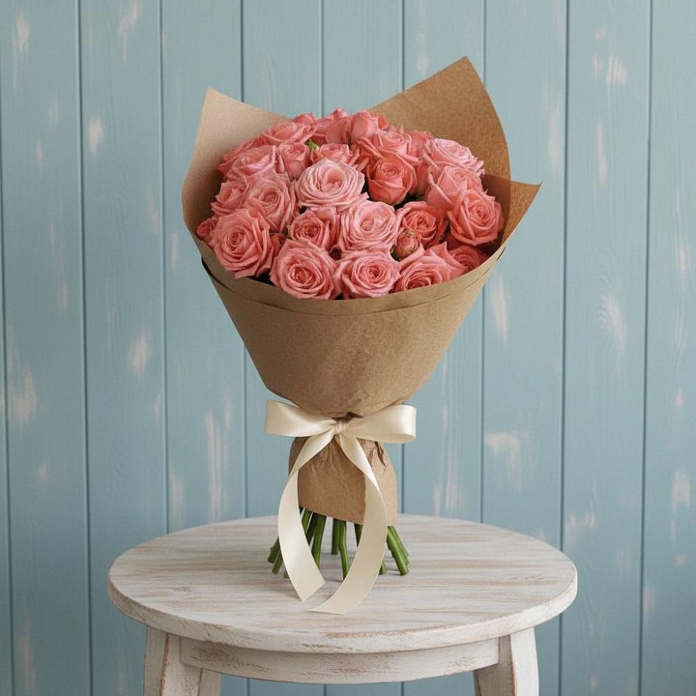 Букет цветов из: Розы в Горки-10