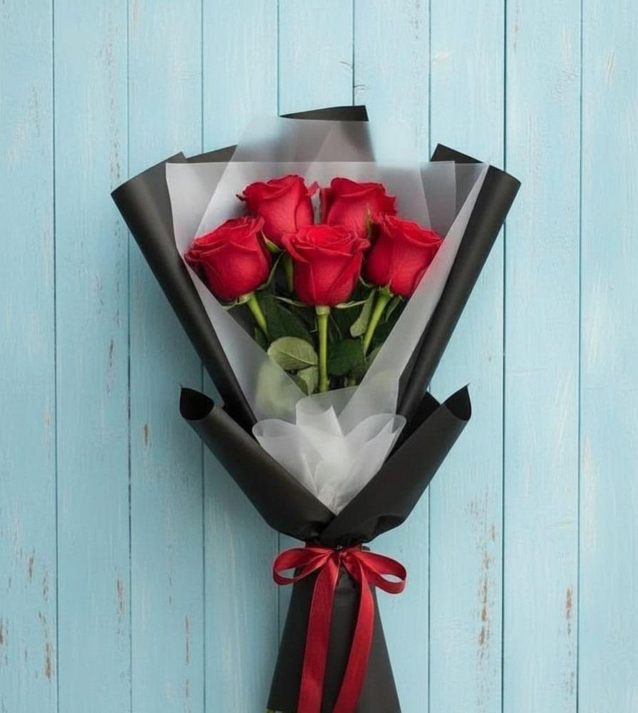 Букет цветов из: Розы в Горки-10