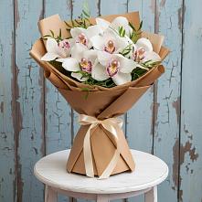 Букет цветов из:  Орхидеи и Розы в Горки-10