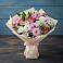 Букет цветов из: Хризантемы, Альстромерии и Розы в Горки-10